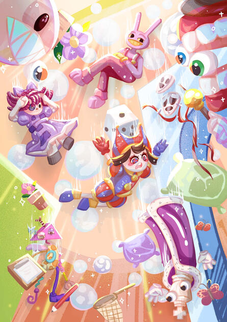 Digital Circus - Fanart