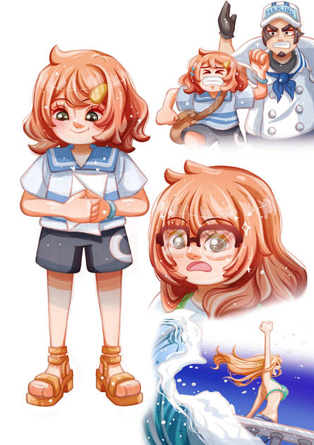 One Piece Fan Letter - Fanart